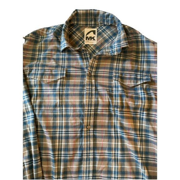 Men's Mountain Khakis Teton Flannel Shirt Plaid Multi-color Size XL - Picture 1 of 8